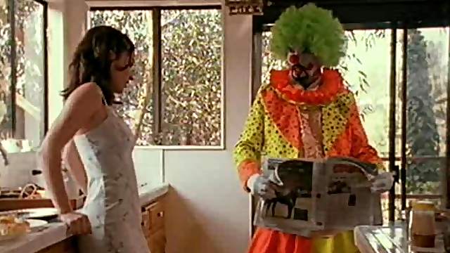 Cheyenne Silver spreads her legs for a horny clown