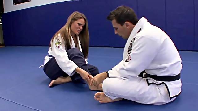 Megan Fenox seduced by a randy fellow for a great fuck