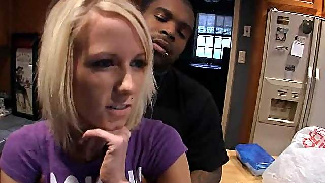 Alexia Sky Likes Eating Bananas and Big Black Cocks