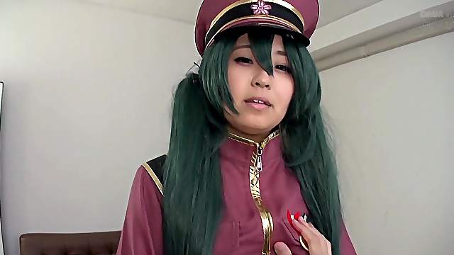 Adorable army officer Airi Sato enjoy steamy cosplay with her lover