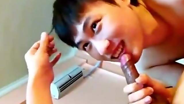 Amateur Asian Gay Twinks blow and fuck