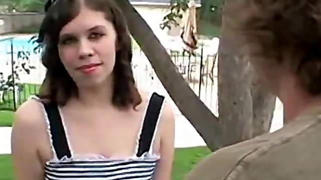 Kinky amateur brunette wants to feel a cock in her anus