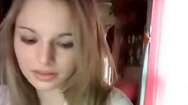 Blonde tiny masturbate on webcam - Vol.2