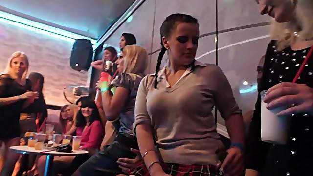 Its go time at the strip club, and everyone is having a good