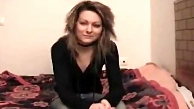 Teen czech babe small tits homemade pov cumshot