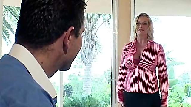 Test For Big Tits Maid MILF