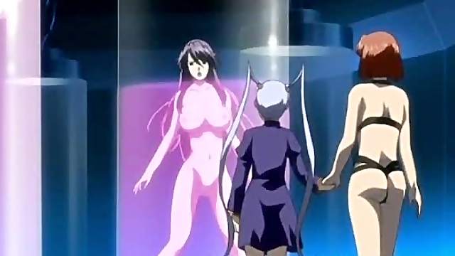 Cute hentai with bigboobs brutally fucked by tentacles