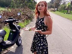 Kadence Marie is a honey is a summer dress in need of a fuck