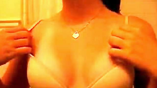 Horny teen with nice tits