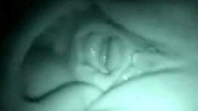 Couple fucking using night vision