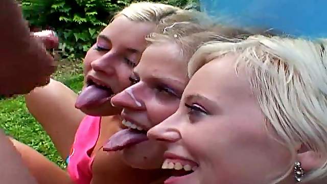 Crazy sex fest take place out on the porch of the producers country home.