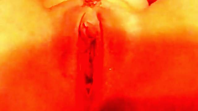 Masturbating her pussy with her vibrator and enjoying orgasms as much as she likes.