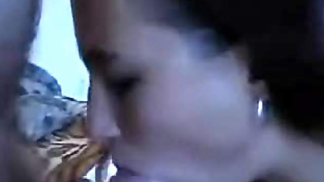 Smoking hot Latina chick stunning blowjob right here