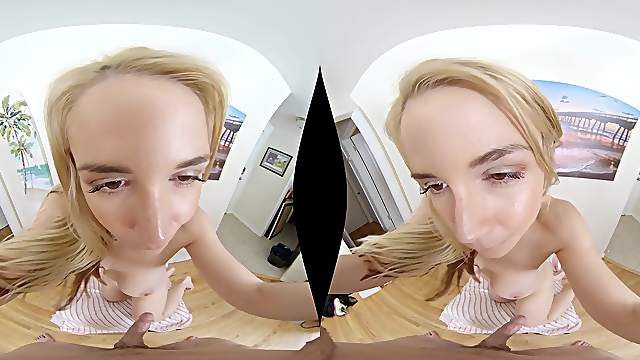 Blondie Sarah Vandella feels amazing putting her pussy on a boner