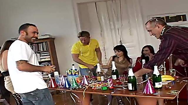 Veronica Sanchez and Zafira are the main girls that were invited to this Sex Party