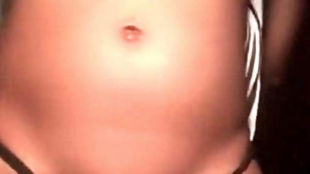 Fingering my pussy until I squirt through my panties.