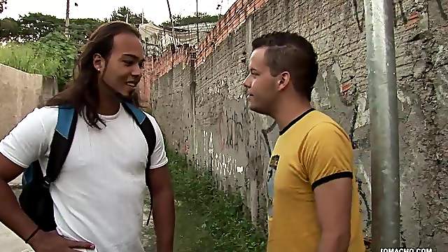 Latinos Matheus and Sandro Bareback