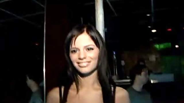 Busty Brunette MILF Sucks a Big Cock for a Reality Porn Video