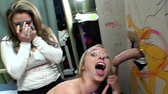 Slutty college babes Riley Reynolds and Taylor Whyte ride cocks