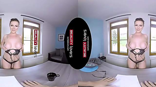 German Milf gives VR Anal to get a Job
