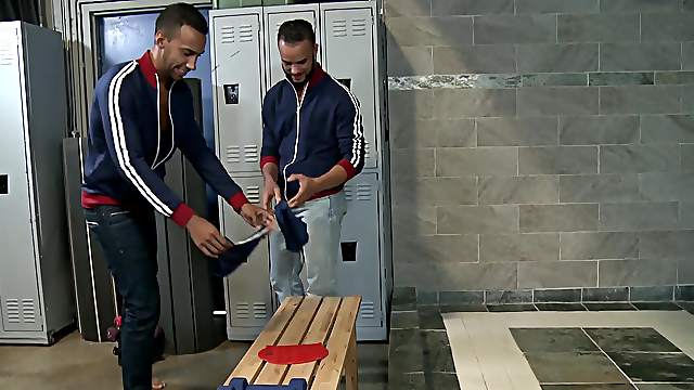 Javier Cruz enjoys gay sex games with his gay friend Jay Alexander