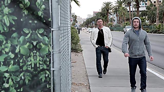 Markie More gives a blowjob and a rimjob before gay sex in many poses