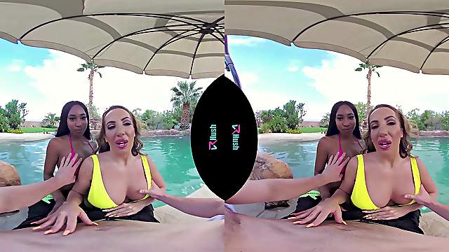 Naughty threesome with Richelle and Lala