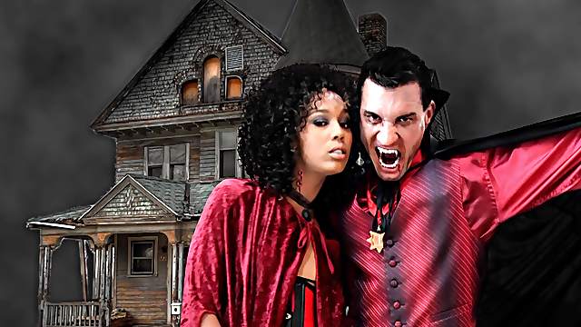 One on one interracial makes Misty Stone scream louder than before