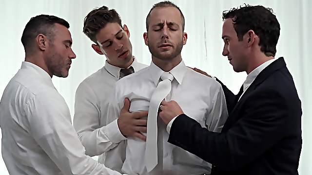 Priest Gets His Hole Destroyed By Fellow Clergymen