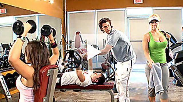 Blonde MILF Gets Fucked by her Gym Buddy's Cock