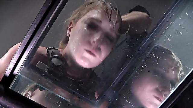 Hardcore water and bondage torture for blonde slut Ashley Lane