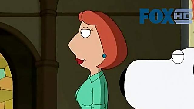 Cartoon porn fuck with Family guy cast pounding in a theatre