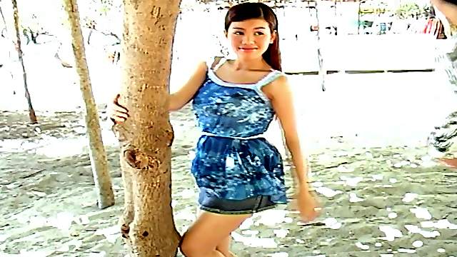 Katie Chung is ready for her first sexy posing in front of the camera