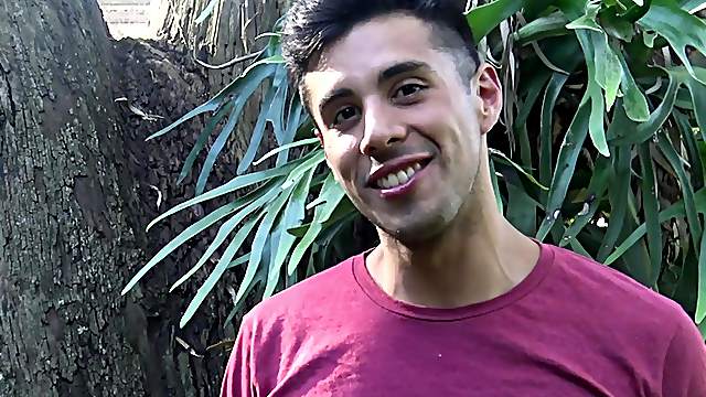 Brace-Faced Stud Gets His Asshole Pounded By A Straight Stranger