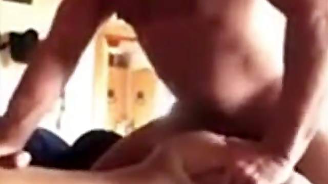 Horny old daddy breeding his amateur boy