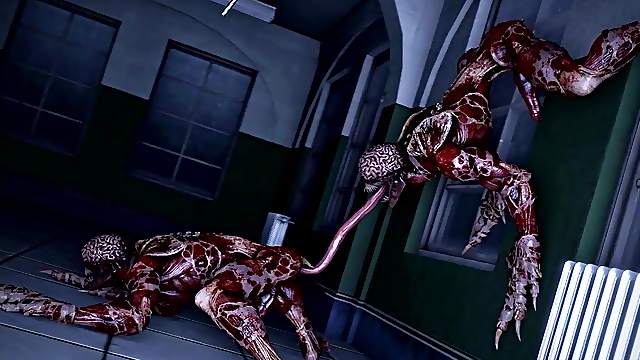 Sexy muscular 3d gay alien dicking each other nicely