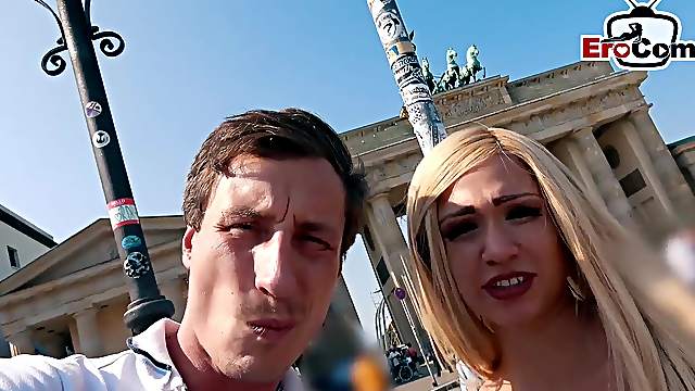 german blonde teen public sex pick up POV