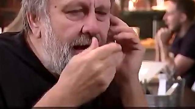 Slovenian man gives a dirty interview