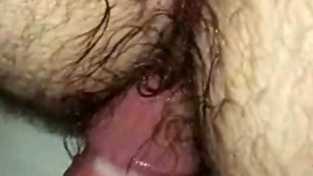 Fuck me till you cum in my hairy asshole