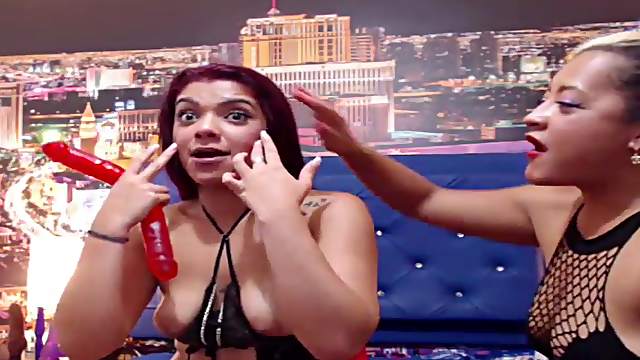 Adorable lesbians show you their aggressive pussy eating