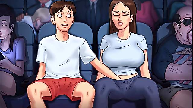 Masturbates at the cinema