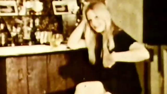 John Holmes Fucks and Facializes a Blonde Retro Babe