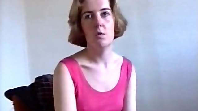 Nice woman in pink dress give in all her holes