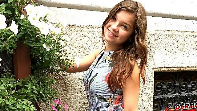 First anal sex for German teen
