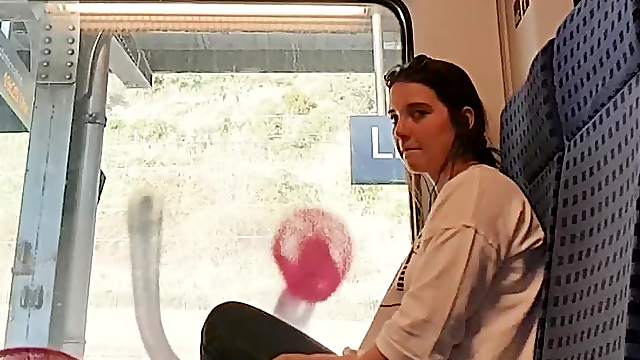 Girl picking their nose and eating boogers