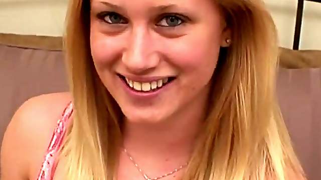 18 yr old cute amateur goggles up a fat cock
