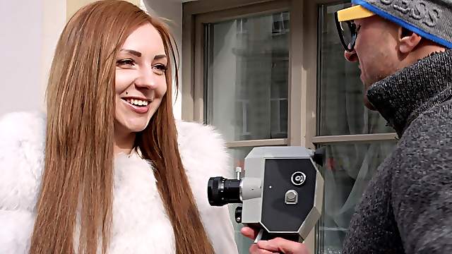 Gorgeous Russian girlfriend Veronika Fare gets cum on ass ending