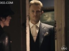 Stunning Annabeth Gish Wearing Sexy Black Lingerie