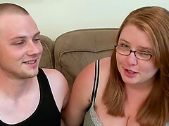 BBW Maryjane giving a good blowjob to her horny boyfriend - HD