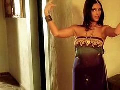 Sensual Dancer Becomes Aroused In The Night Time Arousing